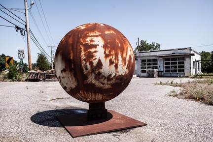 Enormous Rusty Sphere