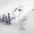 Mountain in Clouds I