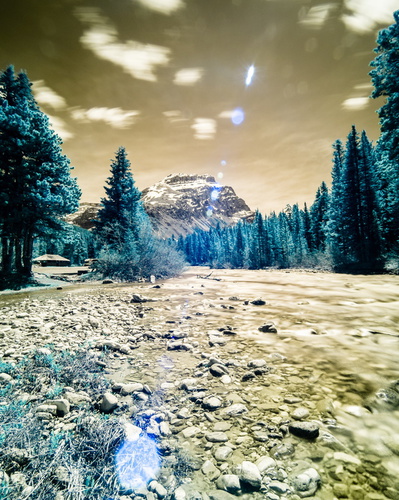 Mosquito Creek in infrared