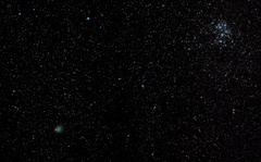 Comet 46P/Wirtanen & Pleiades