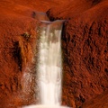 Martian waterfall