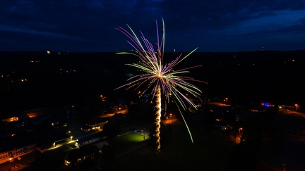Fireworks near Johnstown, PA