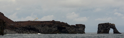 Urðaviti Lighthouse and rock arch