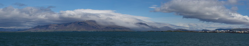 Panorama from Reykjavik